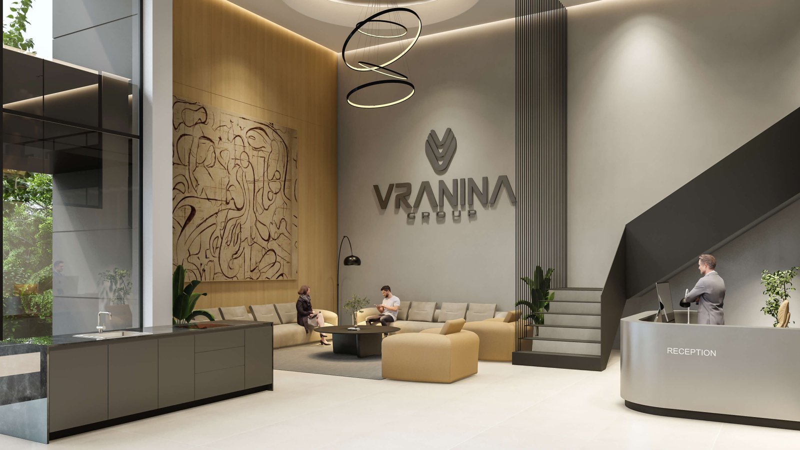 Vranina Home showroom featuring premium furniture